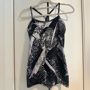 Lululemon Black and White Tank Top